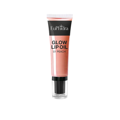 Euphidra Glow Lip Oil 01 Peach - 02 Cherry - 03 Rosewood - 11 ML - Collezione Absolute Glow