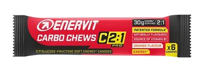ENERVIT C2:1 CARBO CHEWS 34 G