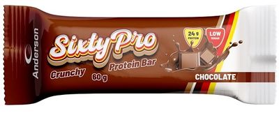 ANDERSON SIXTY PRO CRUNCHY PROTEIN BAR CIOCCOLATO 60 G