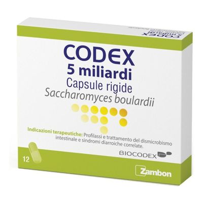 Codex 5 Miliardi - 12 Capsule Rigide 250 mg