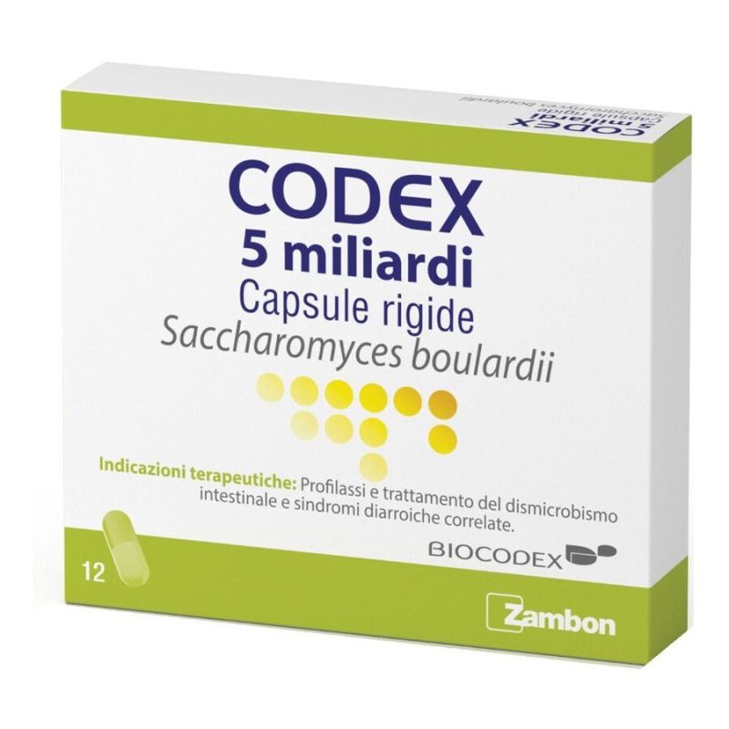Codex 5 Miliardi - 12 Capsule Rigide 250 mg