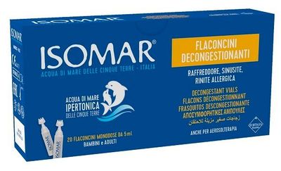 Isomar Flaconcini Decongestionanti - 20 X 5ml