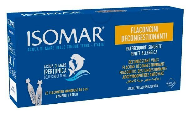 Isomar Flaconcini Decongestionanti - 20 X 5ml
