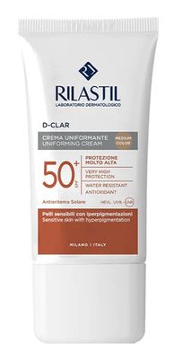 Rilastil Sun System D-Clar - Crema Uniformante 50+ - Medium Color - 40ml