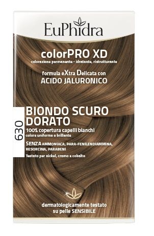 Euphidra Colorpro XD - 630 Biondo Scuro Dorato - Tintura Per Capelli