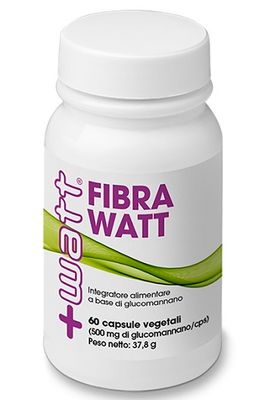 Fibrawatt Glucomannano - 60 Capsule - +Watt