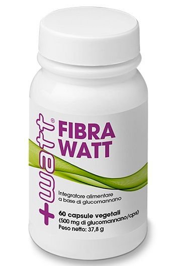 Fibrawatt Glucomannano - 60 Capsule - +Watt
