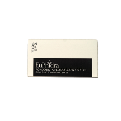 Euphidra Fondotinta Fluido Glow - FG05 - Fattore di Protezione 25 - 30ml