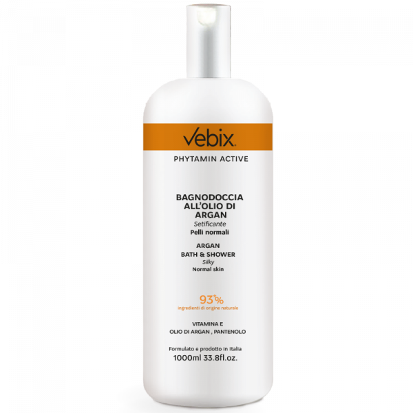 PHYTAMIN NATURAL BAGNODOCCIA OLIO DI ARGAN 1000 ML CON DOSATORE