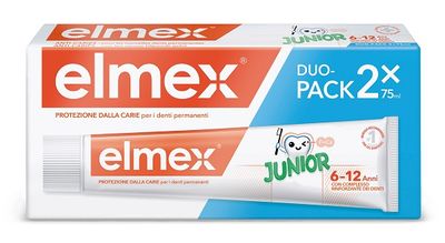 ELMEX JUNIOR DENTIFRICIO 75 ML DUOPACK