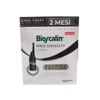 BIOSCALIN PRO DENSITY UOMO BOOSTER CAPILLARE 16 FIALE X 2,5ML BIOSCALIN PRO DENSITY UOMO BOOSTER CAPILLARE 16 FIALE X 2,5ML