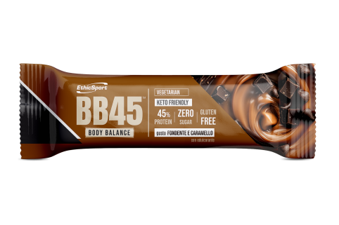 BB45 FONDENTE CARAMELLO 35 G BARRETTA PROTEICA