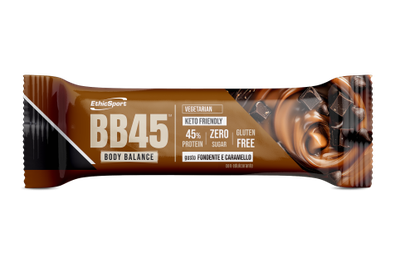 BB45 FONDENTE CARAMELLO 35 G BARRETTA PROTEICA BB45 FONDENTE CARAMELLO 35 G BARRETTA PROTEICA