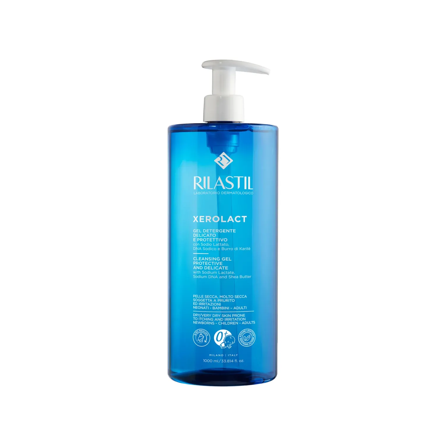 RILASTIL XEROLACT GEL DETERGENTE 1000 ML SPECIAL PRICE
