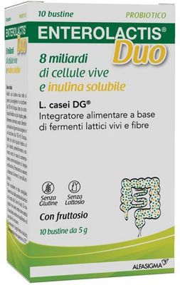 ENTEROLACTIS DUO INULINA 10 BUSTINE 5 G ENTEROLACTIS DUO INULINA 10 BUSTINE 5 G