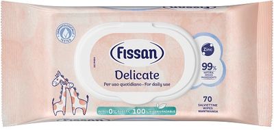 FISSAN SALVIETTE DELICATE NEW 70 PEZZI