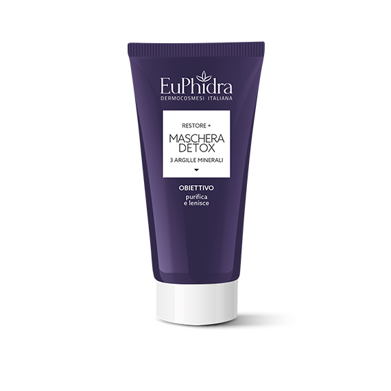 Euphidra Restore+ Maschera Detox - Purifica E Lenisce - 75 ml