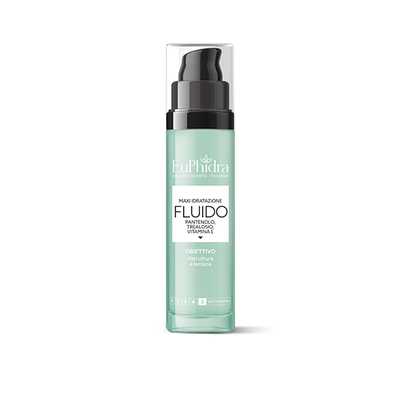 Euphidra Maxi Idratazione Fluido - Ristruttura E Lenisce - 50 ml