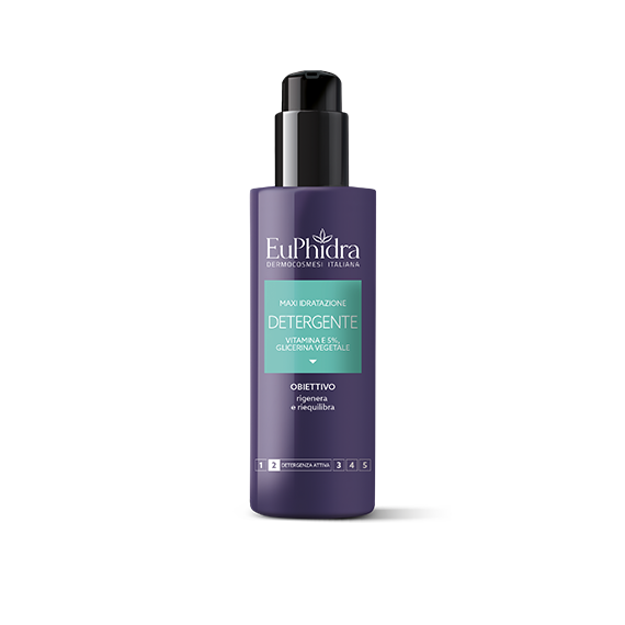 Euphidra Maxi Idratazione Detergente - Rigenera E Riequilibra - 200 ml