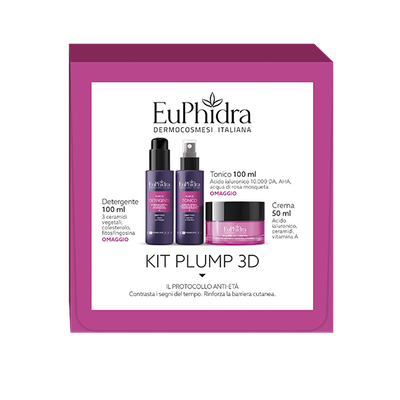 Euphidra Plump 3D KIT - Protocollo Anti Età - 1 Cofanetto