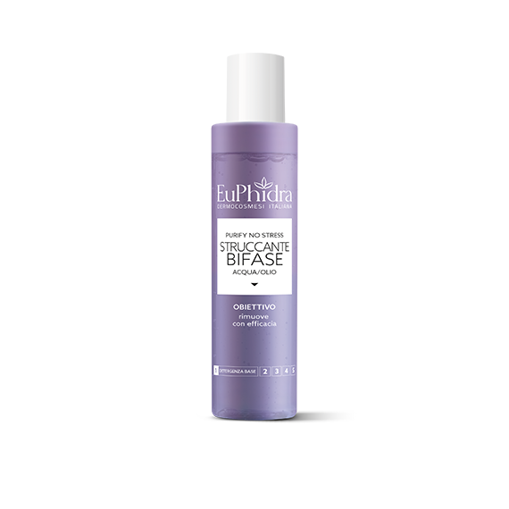 Euphidra Struccante Bifase Acqua / Olio - Rimuove Con Efficacia - 150 ml