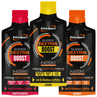 Super Dextrin Boost - Lemon - Orange - Frutti Esotici - EthicSport - 30ml