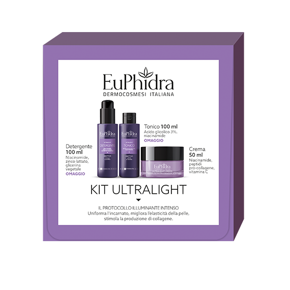 Euphidra Ultralight Kit - Protocollo Illuminante - 1 Cofanetto