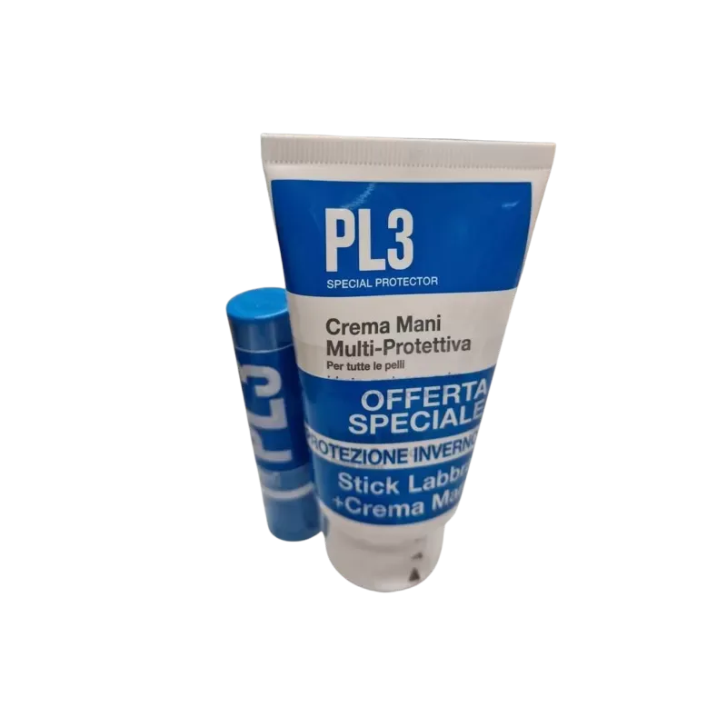 Bundle PL3 Stick + Crema Mani Multi-Protettiva