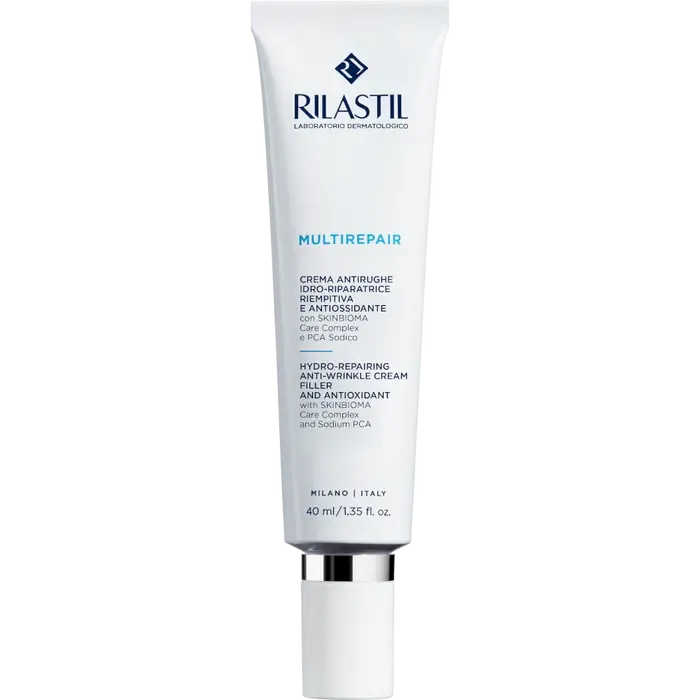 Rilastil Multirepair Crema Viso Antirughe Idroriparatrice Riempitiva E Antiossidante - 40ml