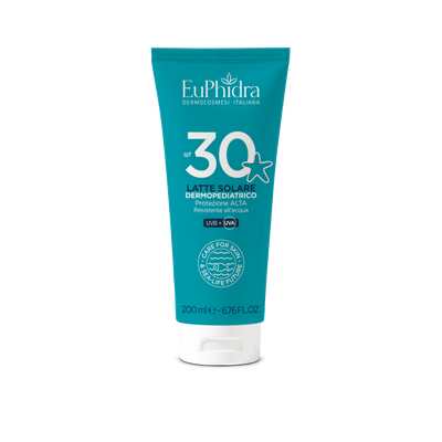 Euphidra Latte Solare Dermopediatrico - Fattore Di Protezione 30 - 200 ml