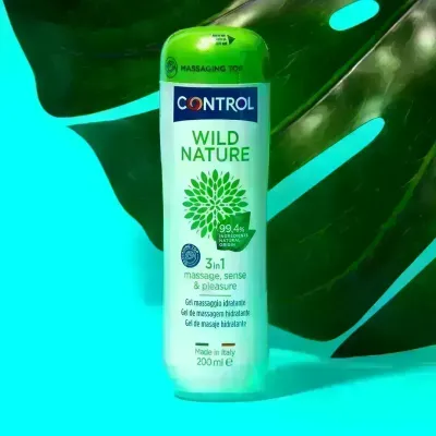Control Gel Massaggio Wild Nature 3 In 1 - 200 ml