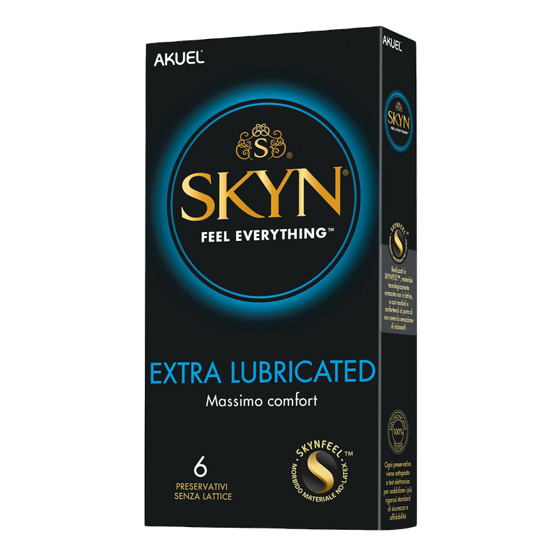 Akuel Skyn Extra Lubrificato - 6 Profilattici