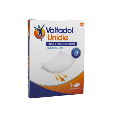 Voltadol Unidie Cerotti Medicati 140 mg Diclofenac - 24 Ore - 5 Cerotti