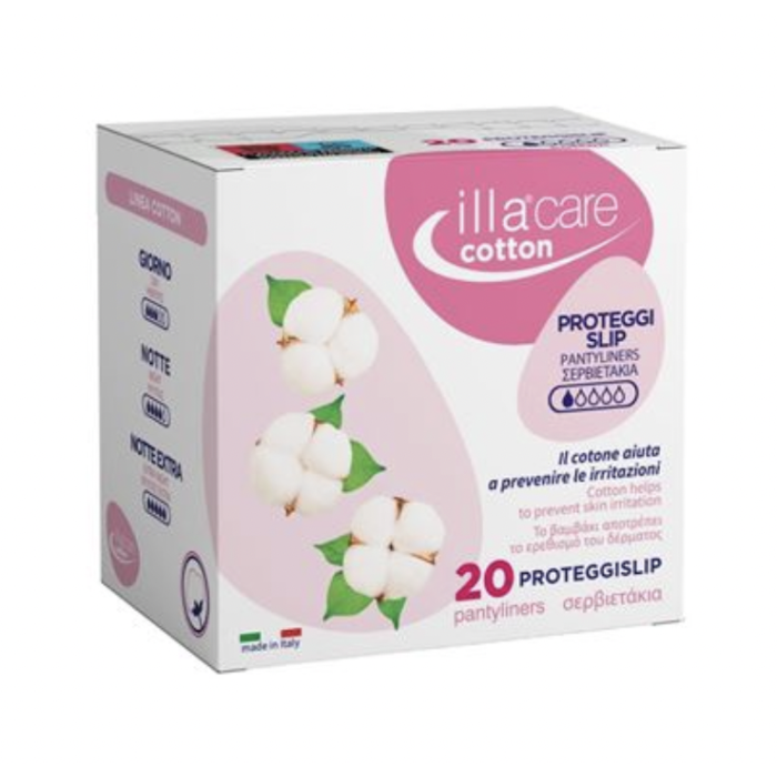 Illa Care Proteggi Slip - 100% Cotone - 20 Proteggislip