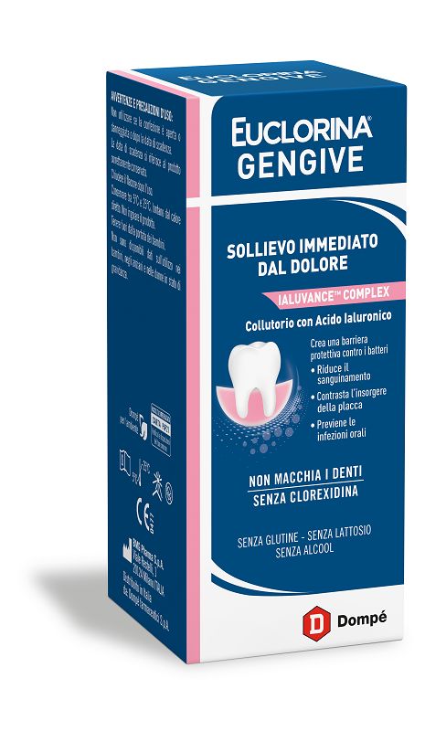 Euclorina Gengive Colluttorio - Sollievo Immediato Dal Dolore - 200ml