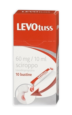 Levotuss Sciroppo 60mg/10ml - 10 Buste Monodose