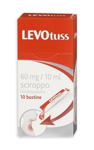 Levotuss Sciroppo 60mg/10ml - 10 Buste Monodose
