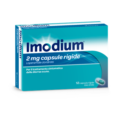 IMODIUM 2 MG CAPSULE RIGIDE 12 CAPSULE IN BLISTER PVC/AL