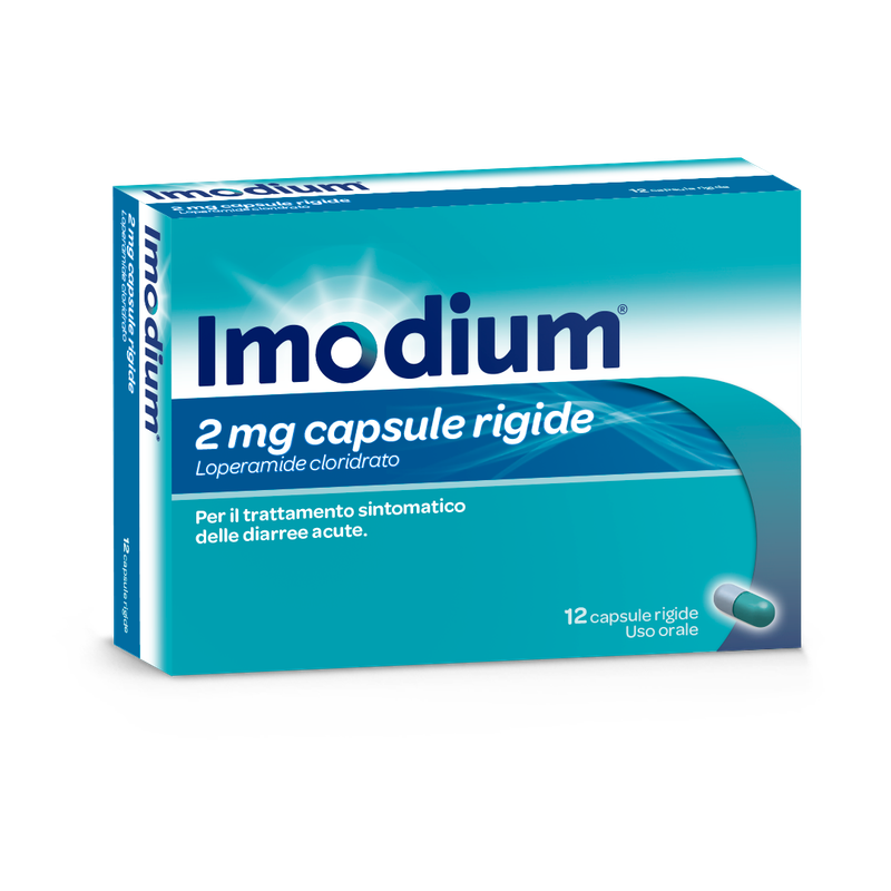 IMODIUM 2 MG CAPSULE RIGIDE 12 CAPSULE IN BLISTER PVC/AL