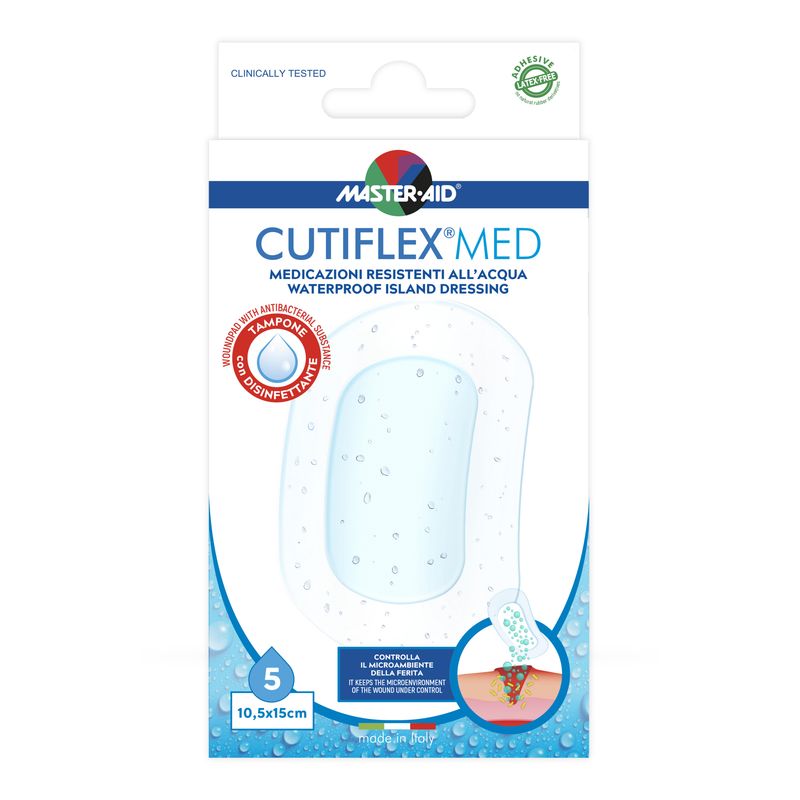 M-Aid Cutiflexmed 10,5X15 cm 5 Pz