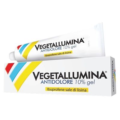 Vegetallumina Antidolore 10% Gel - Tubo 50g Vegetallumina Antidolore 10% Gel - Tubo 50g