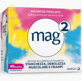 Mag 2 2,25g - Aroma Limone - 40 Bustine Mag 2 2,25g - Aroma Limone - 40 Bustine