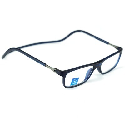 Twins Platinum Doctor Blu - Occhiali da Lettura +0.00 +1.00 +1.50 +2.00 +2.50 +3.00 +3.50
