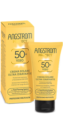 Angstrom Crema Solare Ultra Idratante Viso - Fattore Di Protezione 50 - 50ml