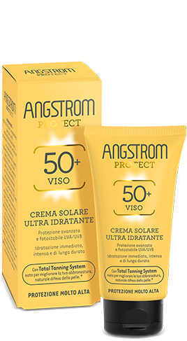 Angstrom Crema Solare Ultra Idratante Viso - Fattore Di Protezione 50 - 50ml