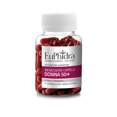 BENESSERE CAPELLI DONNA 50+ ABBINATA 2 CONFEZIONI DA 60 CAPSULE