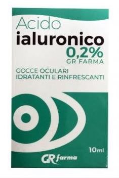 GR FARMA GOCCE OCULARI IDRATANTI E RINFRESCANTI ACIDO IALURONICO - 10 ml
