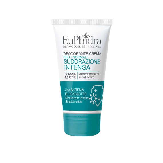 EUPHIDRA DEODORANTE CREMA PELLI NORMALI SUDORAZIONE INTENSA 40 ML