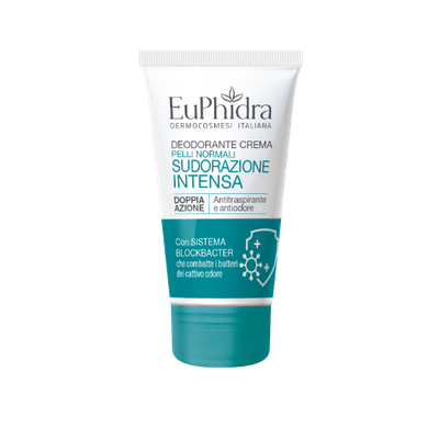 EUPHIDRA DEODORANTE CREMA PELLI NORMALI SUDORAZIONE INTENSA 40 ML EUPHIDRA DEODORANTE CREMA PELLI NORMALI SUDORAZIONE INTENSA 40 ML