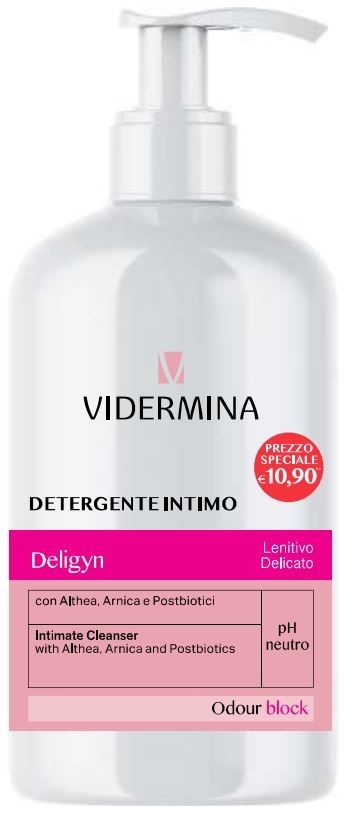 VIDERMINA DELIGYN DETERGENTE INTIMO 500 ML NUOVA FORMULAZIONE SPECIAL PRICE